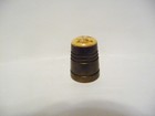 Thimble Vintage Brass W real Dried Flowers On The Top