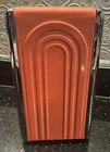Vintage 1996 Homer Laughlin Fiesta Diner Napkin Dispenser Coral Chrome Metal