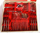 Vintage Us Empire Sterling Silver 32pc Mid Century Silverware Flatware Set Mib