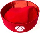Royal Arch Crowns Ram Crowns Master Crowns Red Velvet Hat Masonic Regalia Hat