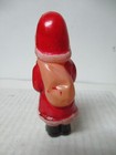 Vintage 4 Inch Tall Celluloid Christmas Santa Claus Holding Toy Sack