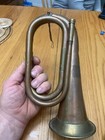 Vintage Copper   Brass Military Style Bugle Horn   Made In India