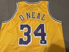 Shaquille O   neal Shaq Signed Custom Los Angeles La Lakers Jersey Coa Auto