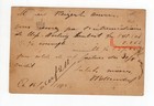 Luxembourg  1895  Postal Stationery  Vf