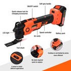 Valuemax 20v Cordless    brushless Oscillating Multi-tool 6 Variable Speed 16blade