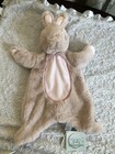 Douglas Baby Blanket Sshlumpies Bunny Beige Pink 18  Plush Soft Security Lovey
