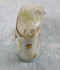 Our Little Angel Sun Porcelain Music Box Baby Shoe 2004  Excellent Condition  5 