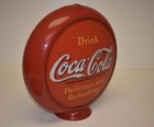 Original Coca-cola Dome Sign  Includes X-tra Sign Piece - Great Condition