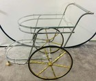 Mid-century Modern Two-tier Bar Or Tea Serving Cart