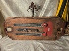 Antique Industrial Foundry Mold     Double-sided Abstract Folk Art  c 1900s 