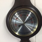 Vtg West German Wall Barometer Thermometer Hygrometer Wood Weather Station 60   s