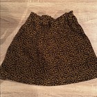 Crewcuts Leopard Corduroy Skirt