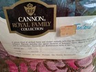 Vintage Cannon Fantasia Twin Jacquard Flower Power Mcm 1960 s Bedspread Fringe
