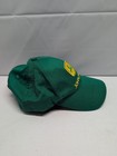 John Deere Embroidered Hat Cap Green Snapback Cotton Cary Francis Vtg