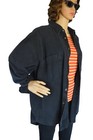Vintage Red Tab Levi s Black Denim Men s Button Down Shirt Size Xl Grunge Casual