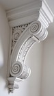 Rustic Style Hand Carved Wooden Corbel Bracket For Farmhouse   Heritage Home D