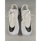 New Nike Zoom Rival Sprint Track Field Spikes White Black Dc8753-100 Mens 10