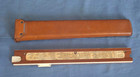 Vintage K e Keuffel Esser Slide Rule Model N4053-3 With Leather Case