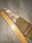 Barn Door Gate Hinge 8 Inch Rugged Hinge  16 Inch Total Length Strap Hinge