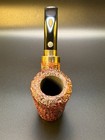 Vintage Nos Unsmoked Mastro De Paja Blasted  Sitter  1b Tobacco Pipe