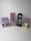 Kidkraft  Kid Kraft Wood Doll House Play Appliance Toilet 5 Piece Mixed Lot