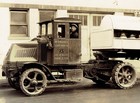 C1918 7 75x9 75 Photo Mack Ac Bulldog Milk Tanker Truck Hunding Dairy Chicago Il