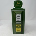 Collectible John Deere   Style Gas Pump Metal Coin Bank