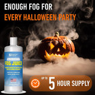 Fog Machine Liquid - Fluid For Smoke Machine Fog - Long-lasting Fog Juice - Medi