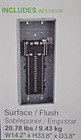 Square D Qo140m200p Pon Load Center  Qo  1 Phase  40 Spaces  200a  Nema 1