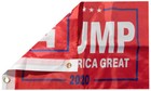 Trump Keep America Great  2020 Blue  Red 12 x18  Rough Tex Nylon Boat Flag