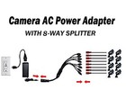 Dc 12v 5a Ul Power Supply Adapter Or 8 Split Cable For Cctv Security Camera Nvr