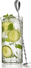 City Mixing Glass With Bar Spoon  Clear