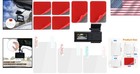 3 Pcs Electrostatic Sticker Mounting Dash Cam 6 Double-sided Transparent
