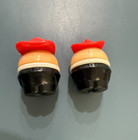 Vintage Little Tikes Toddle Tots 2-inch People Firemen Lot Of 2