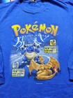 Vintage Pokemon Charzard Vs Blastoise Battle 2000 Nintendo T-shirt Size Medium