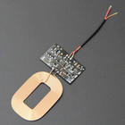 2pcs Wireless Charger Receiver Module  Pcba Board Coil  Universal Qi Diy Kit