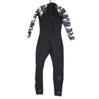 Xcel Axis 4 3mm Full Wetsuit Large Black Camo Sleeves Back Zip Surf Dive Suit