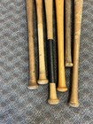 Vintage Wood Baseball Bat Lot Wooden Wall Art Decor Bats Sign Sports Softball 6