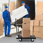 Folding Push Cart Dolly Moving Platform Hand Truck W  360   Swivel Wheels
