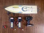 Aquacraft Rio Ep Rc Boat With Chargers  Batteries  Controller  Propeller Rep