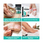 Lavinso Foot Peel Mask For Dry Cracked Feet     3 Pack Peeling Mask Removes 