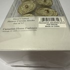 Handcrafted Shower Curtain Hooks Set 12 By Coronation Home Fashions Gold Brush