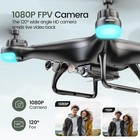 Rc Drone 1080p Hd Camera Wifi Fpv Quadcopter Gravity Sensor Hs110d Holy Stone