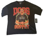 Dogg Supply By Snoop Dogg Mens T-shirt Large Graphic Print Black Hip Hop Rap New