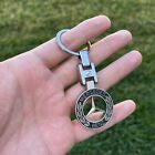 Metal Car Home Keychain Key Chain Ring Gift For Mercedes-benz Amg Sport Edition