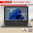 14 Inch 16 10 Laptop Privacy Screen Filter - Computer Monitor Privacy Shield    