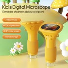 Kids Pocket Microscope -1000x Portable Photo And Video Mini Microscopes
