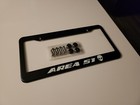 Glowing Area 51 Alien Ufo License Plate Frame Stainless Steel Rust Free