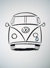 Vintage Jerry Garcia Grateful Dead Vw Volkswagen Rock Music Memorabilia Art Ad