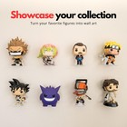 Modern Jp Adhesive Display Shelf For Funko Pop Figures  8-pack      White